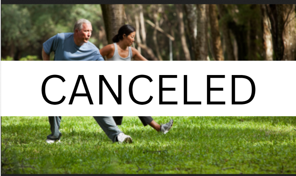 the word Canceled on a photo of two people doing tai chi